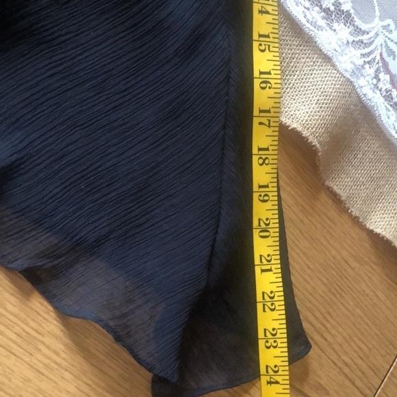 Tramp Woman Black Sleeveless Ruffle Bohemian Tunic - Picture 14 of 15